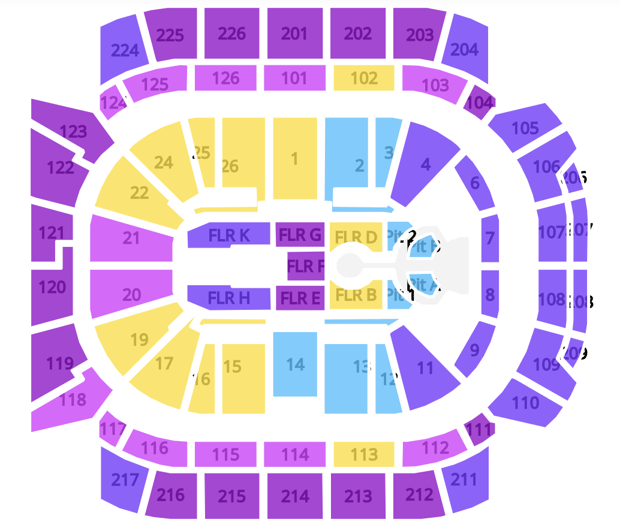 Climate Pledge Arena Seating Chart